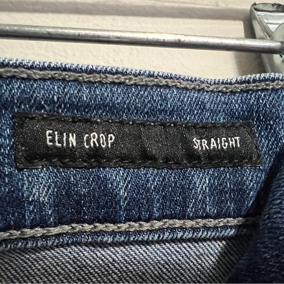 Edwin Elin Crop Straight Blue Jeans Women’s size 25 - Picture 11 of 15